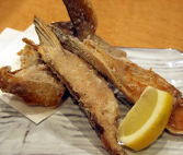 カンパチ燻製の唐揚げ